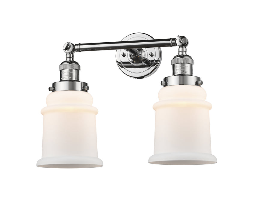 Innovations 208-PC-G181 Two Light Bath Vanity, Polished Chrome
