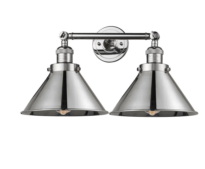 Innovations 208-PC-M10-PC Two Light Bath Vanity, Polished Chrome