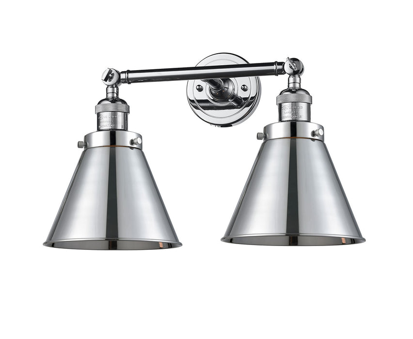Innovations 208-PC-M13-PC-LED LED Bath Vanity, Polished Chrome