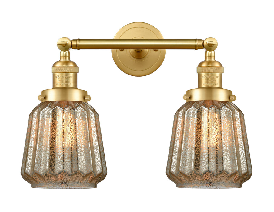 Innovations 208-SG-G146 Two Light Bath Vanity, Satin Gold