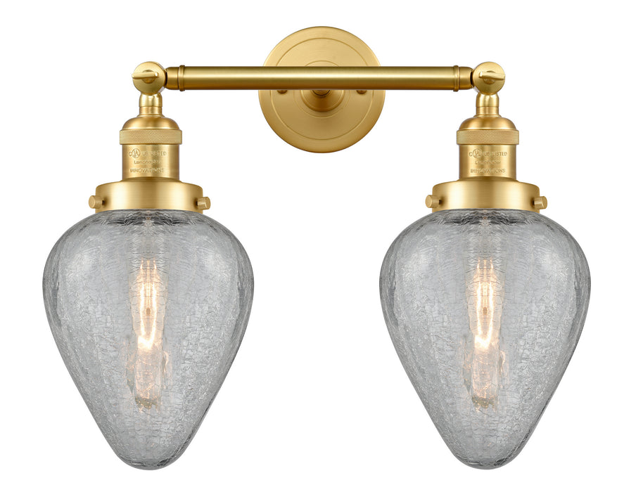 Innovations 208-SG-G165 Two Light Bath Vanity, Satin Gold