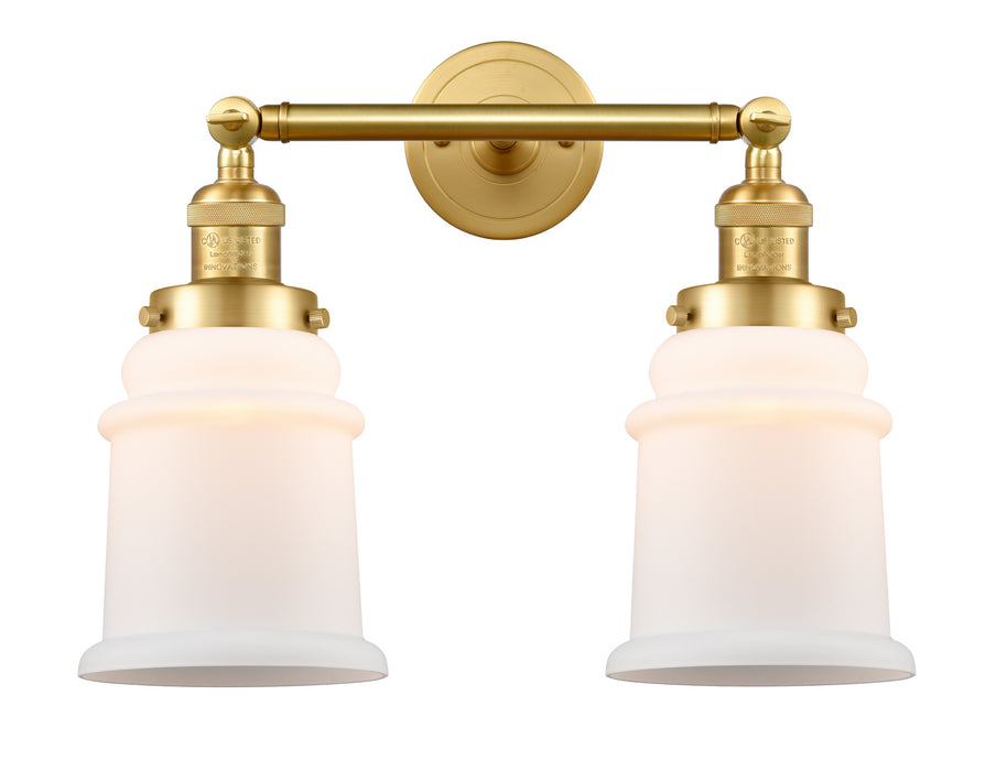 Innovations 208-SG-G181 Two Light Bath Vanity, Satin Gold