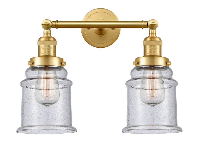 Innovations 208-SG-G184 Two Light Bath Vanity, Satin Gold