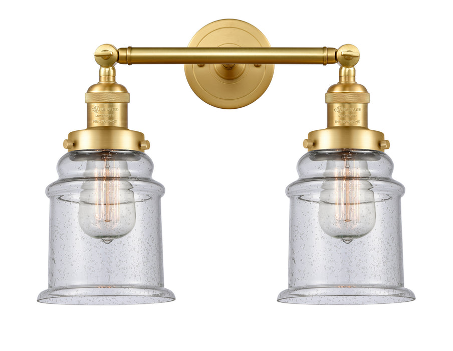 Innovations 208-SG-G184 Two Light Bath Vanity, Satin Gold