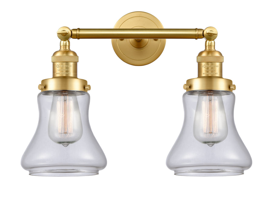 Innovations 208-SG-G192 Two Light Bath Vanity, Satin Gold