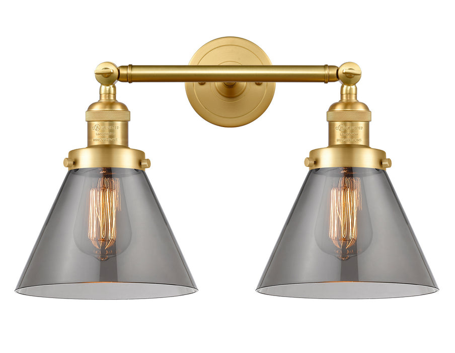 Innovations 208-SG-G43 Two Light Bath Vanity, Satin Gold