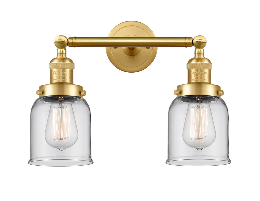 Innovations 208-SG-G52 Two Light Bath Vanity, Satin Gold