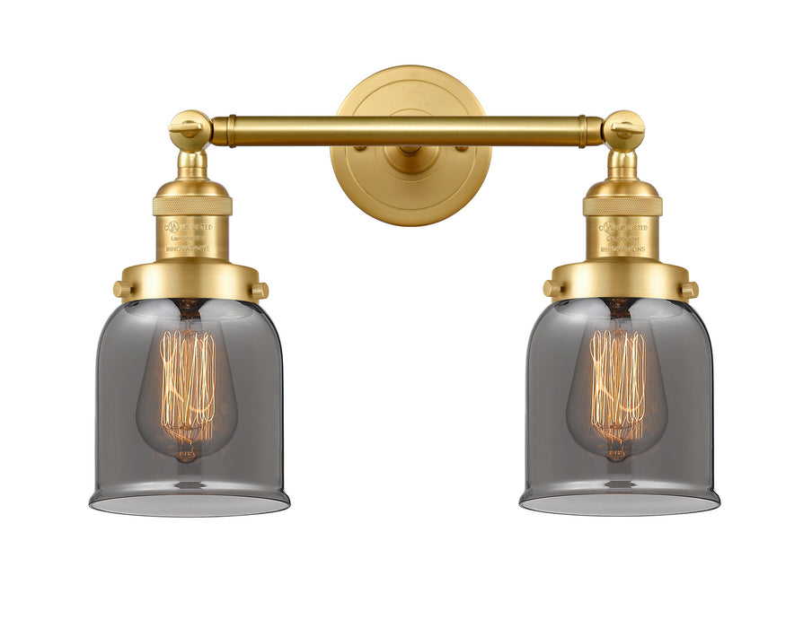 Innovations 208-SG-G53 Two Light Bath Vanity, Satin Gold