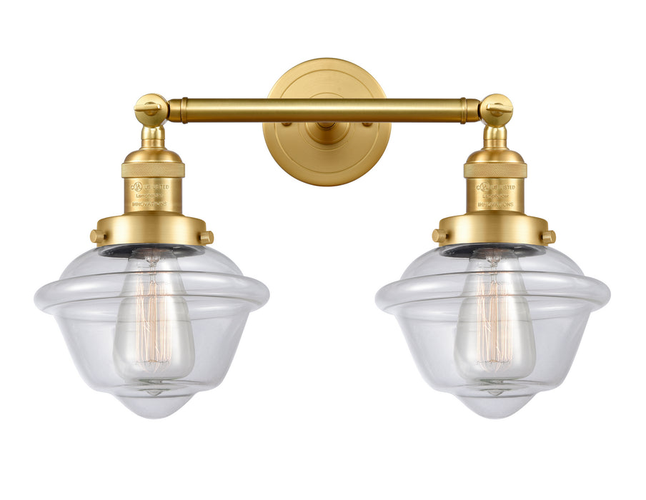 Innovations 208-SG-G532 Two Light Bath Vanity, Satin Gold