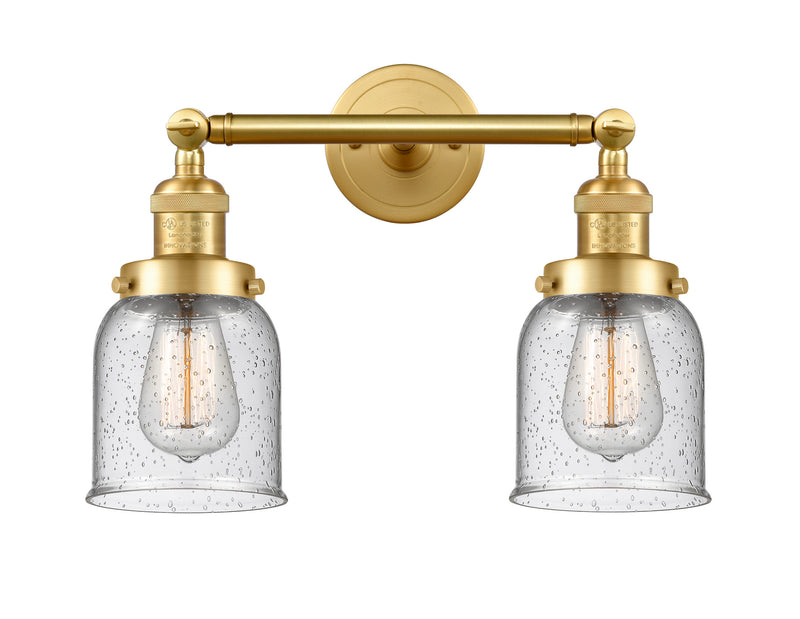 Innovations 208-SG-G54 Two Light Bath Vanity, Satin Gold
