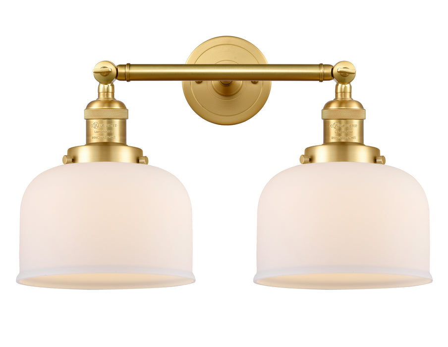 Innovations 208-SG-G71 Two Light Bath Vanity, Satin Gold