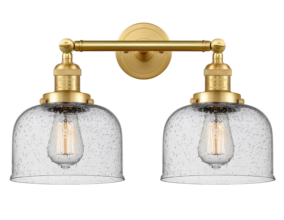 Innovations 208-SG-G74 Two Light Bath Vanity, Satin Gold