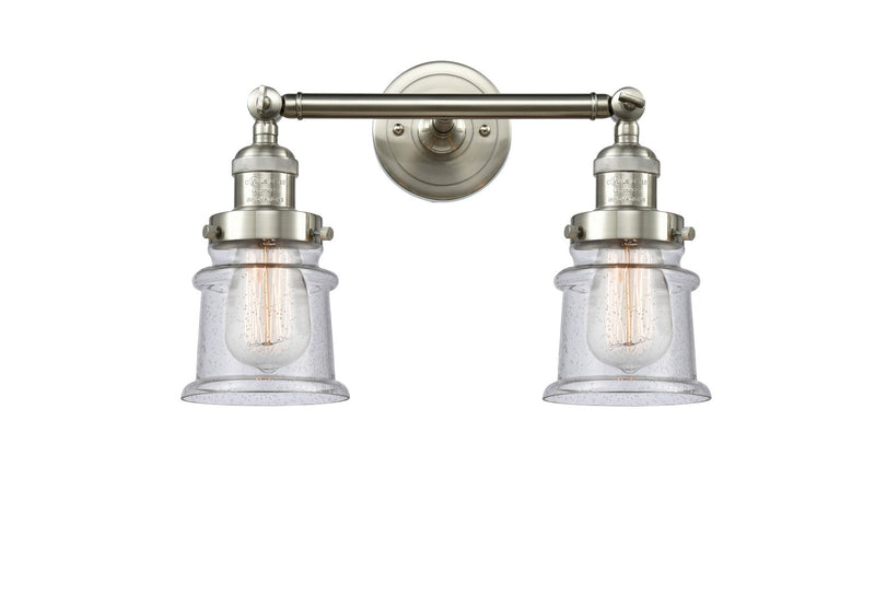 Innovations 208-SN-G184S-LED LED Bath Vanity, Brushed Satin Nickel