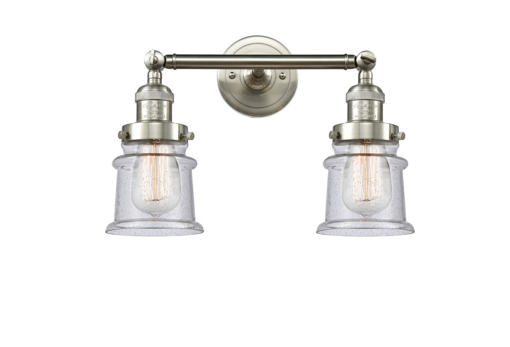 Innovations 208-SN-G184S-LED LED Bath Vanity, Brushed Satin Nickel