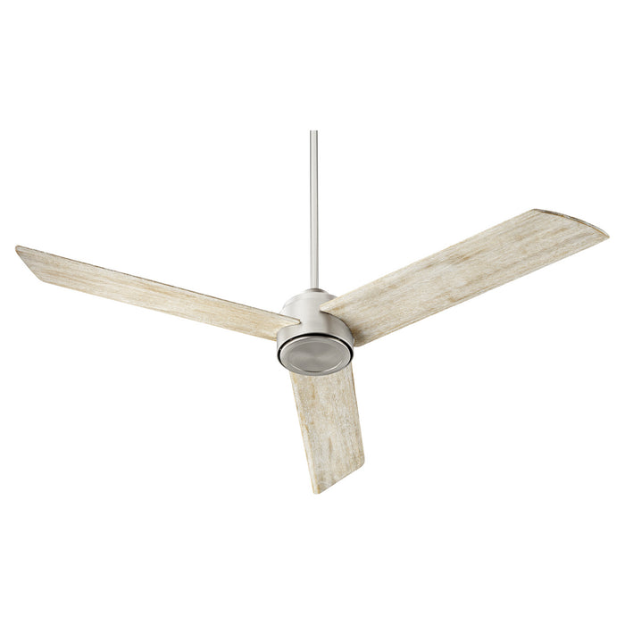 Quorum 35603-65 60" Ceiling Fan, Satin Nickel