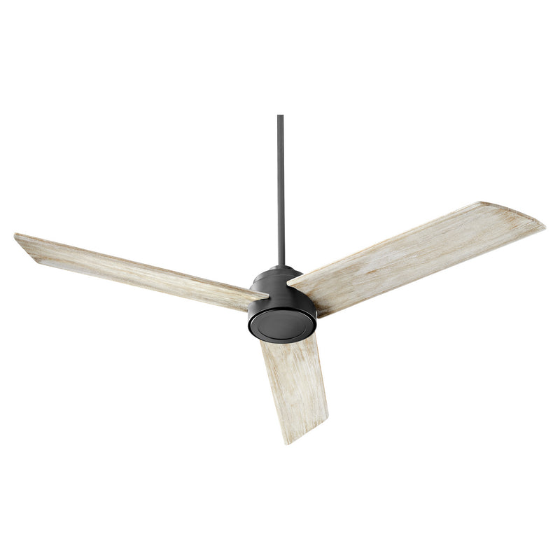 Quorum 35603-69 60" Ceiling Fan, Textured Black