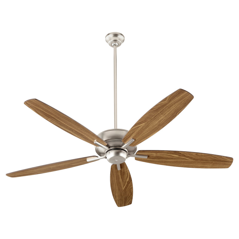 Quorum 7060-65 60" Ceiling Fan, Satin Nickel