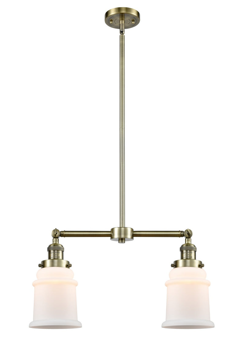 Innovations 209-AB-G181-LED LED Island Pendant, Antique Brass