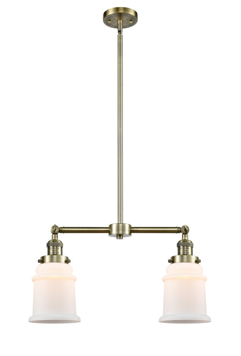 Innovations 209-AB-G181-LED LED Island Pendant, Antique Brass