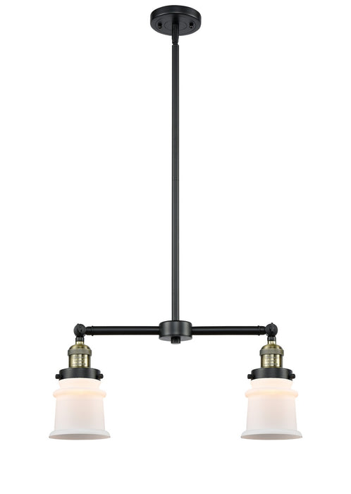 Innovations 209-BAB-G181S-LED LED Island Pendant, Black Antique Brass