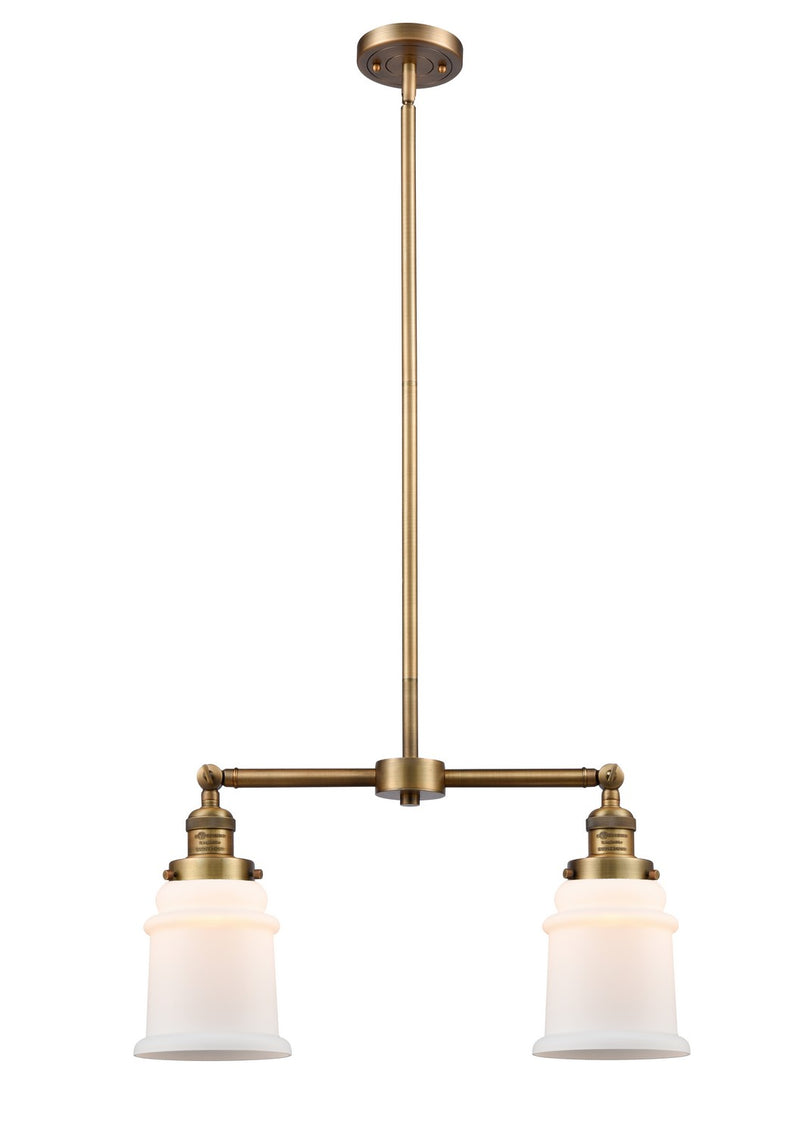 Innovations 209-BB-G181-LED LED Island Pendant, Brushed Brass