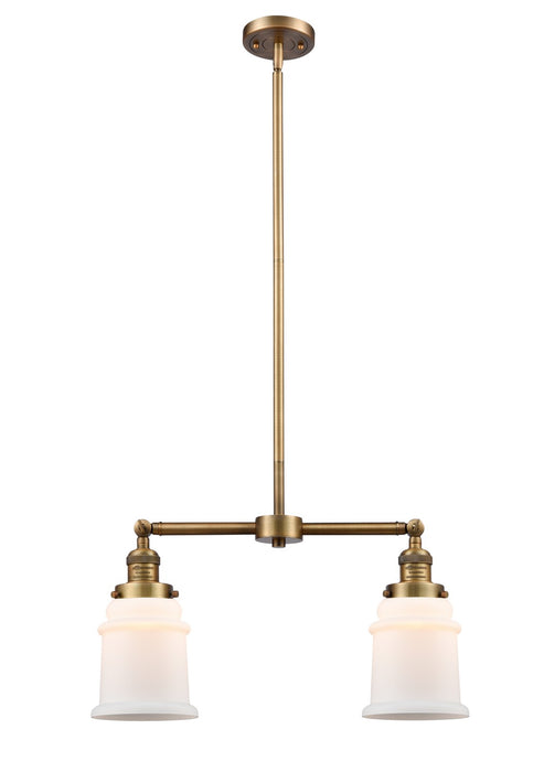 Innovations 209-BB-G181-LED LED Island Pendant, Brushed Brass
