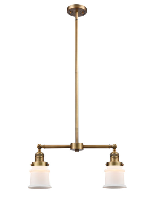 Innovations 209-BB-G181S-LED LED Island Pendant, Brushed Brass
