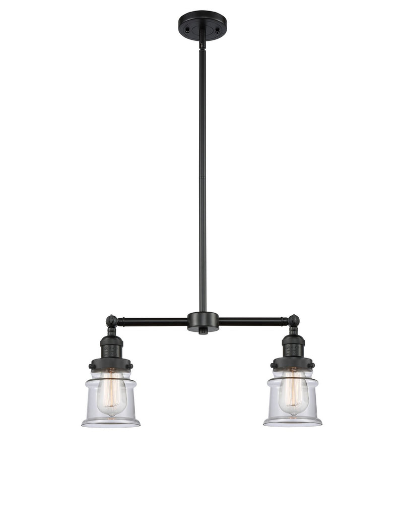 Innovations 209-BK-G182S-LED LED Island Pendant, Matte Black