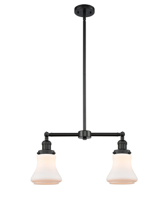 Innovations 209-BK-G191-LED LED Island Pendant, Matte Black