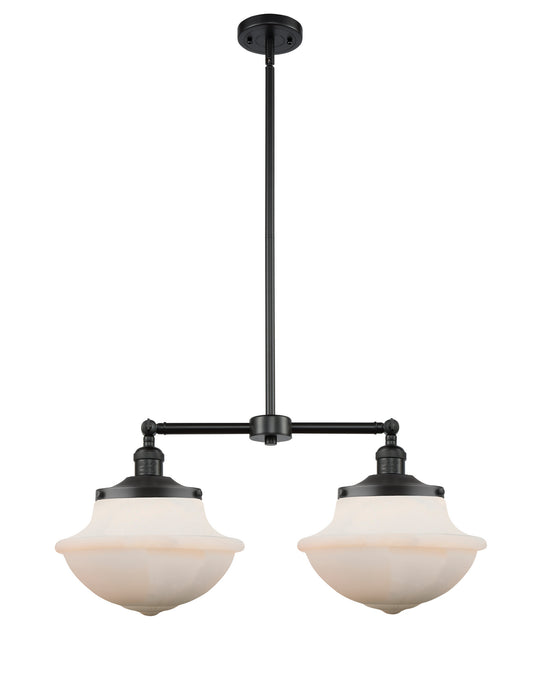 Innovations 209-BK-G541 Two Light Island Pendant, Matte Black