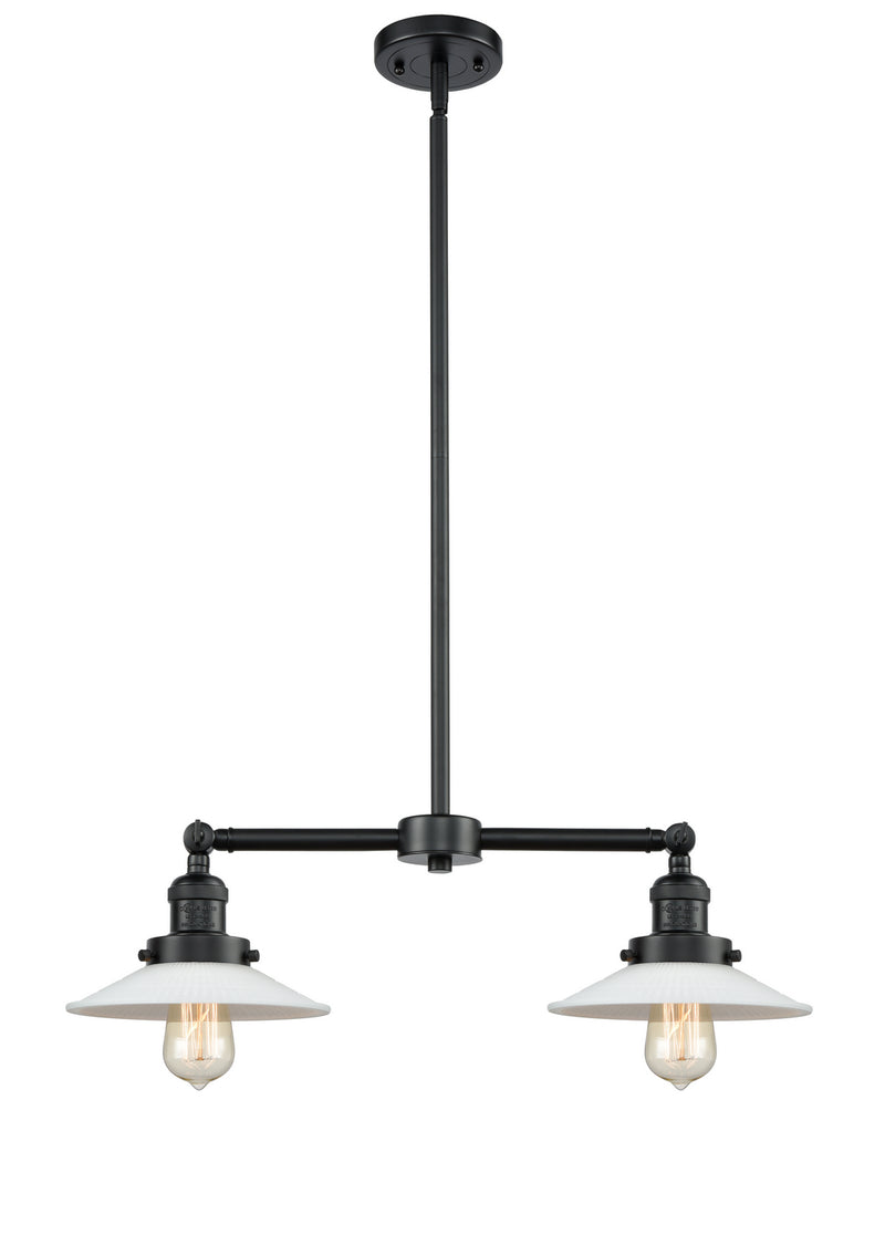Innovations 209-OB-G1 Two Light Island Pendant, Oil Rubbed Bronze