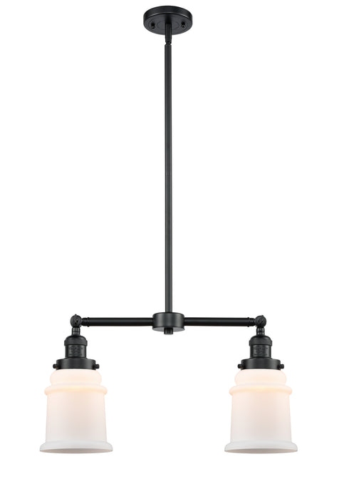 Innovations 209-OB-G181 Two Light Island Pendant, Oil Rubbed Bronze