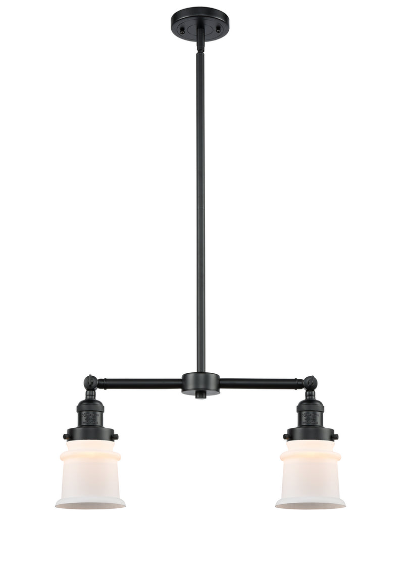 Innovations 209-OB-G181S Two Light Island Pendant, Oil Rubbed Bronze