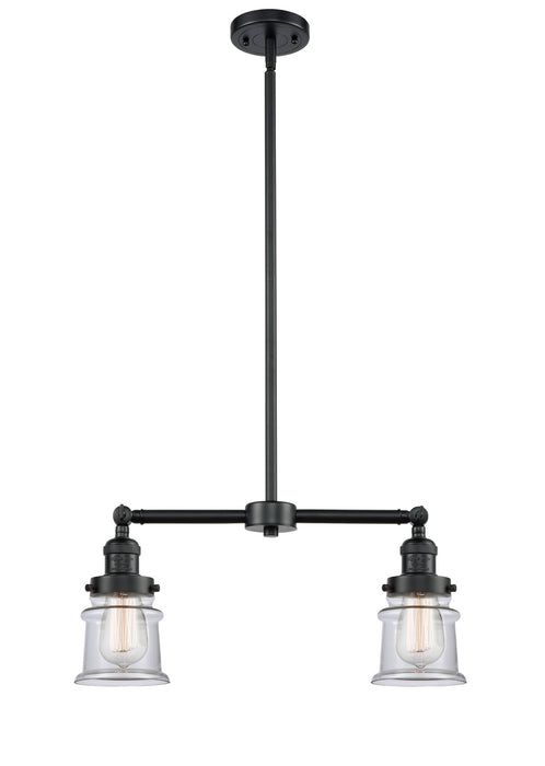Innovations 209-OB-G182S Two Light Island Pendant, Oil Rubbed Bronze