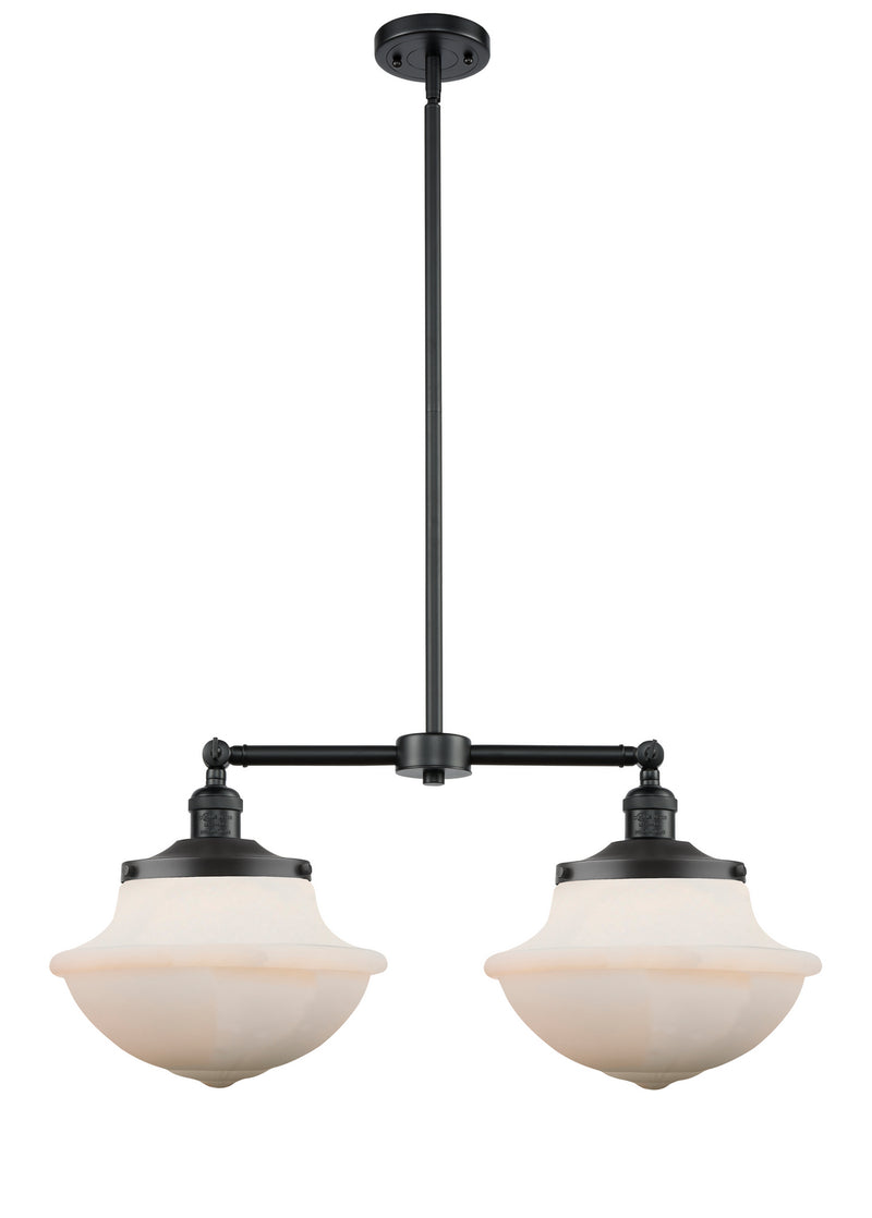 Innovations 209-OB-G541 Two Light Island Pendant, Oil Rubbed Bronze