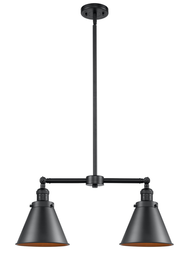 Innovations 209-OB-M13-OB Two Light Island Pendant, Oil Rubbed Bronze
