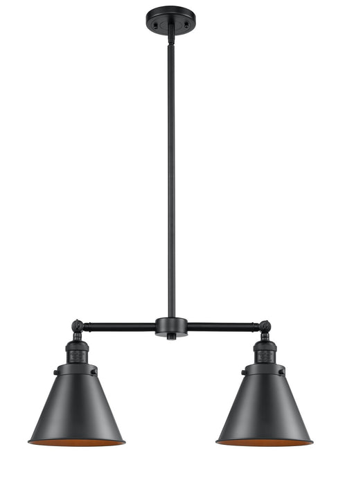 Innovations 209-OB-M13-OB-LED LED Island Pendant, Oil Rubbed Bronze