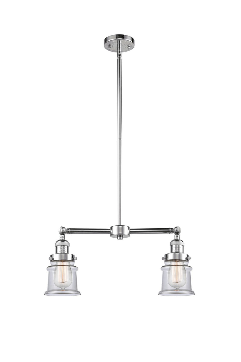 Innovations 209-PC-G182S-LED LED Island Pendant, Polished Chrome