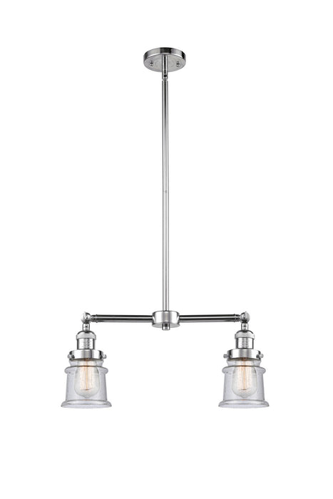 Innovations 209-PC-G184S-LED LED Island Pendant, Polished Chrome