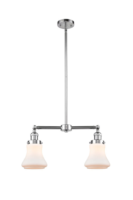 Innovations 209-PC-G191-LED LED Island Pendant, Polished Chrome