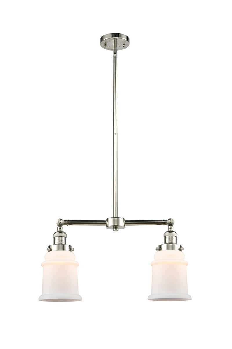 Innovations 209-PN-G181-LED LED Island Pendant, Polished Nickel
