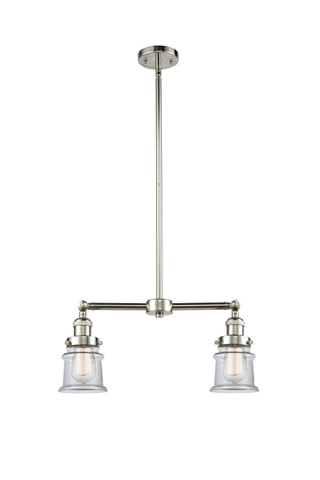 Innovations 209-PN-G182S-LED LED Island Pendant, Polished Nickel