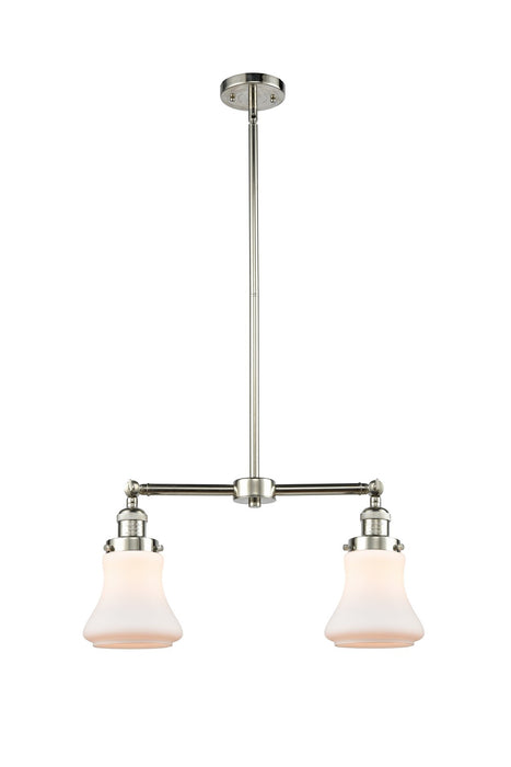 Innovations 209-PN-G191-LED LED Island Pendant, Polished Nickel