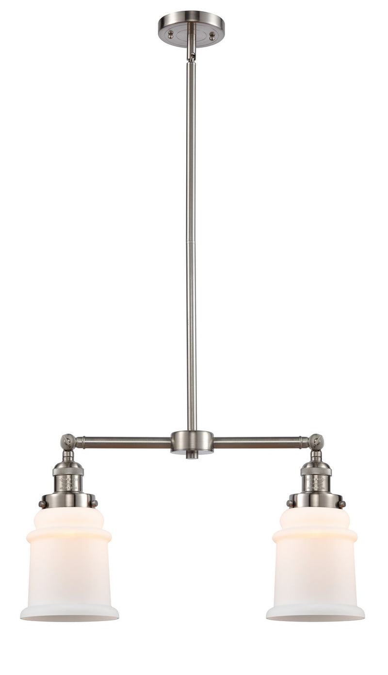 Innovations 209-SN-G181-LED LED Island Pendant, Brushed Satin Nickel