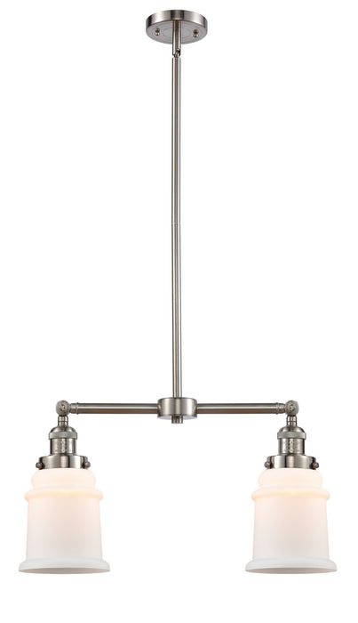 Innovations 209-SN-G181-LED LED Island Pendant, Brushed Satin Nickel