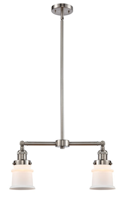 Innovations 209-SN-G181S-LED LED Island Pendant, Brushed Satin Nickel