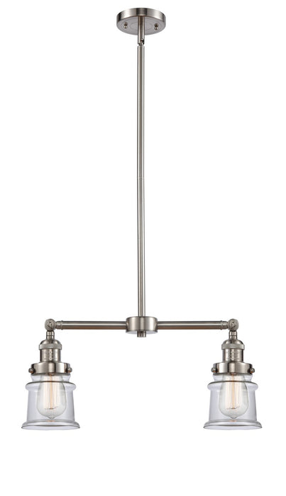 Innovations 209-SN-G182S-LED LED Island Pendant, Brushed Satin Nickel