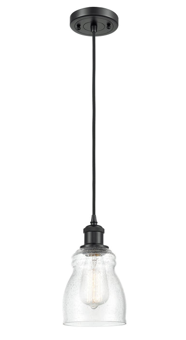 Innovations 516-1P-BK-G394 One Light Mini Pendant, Matte Black