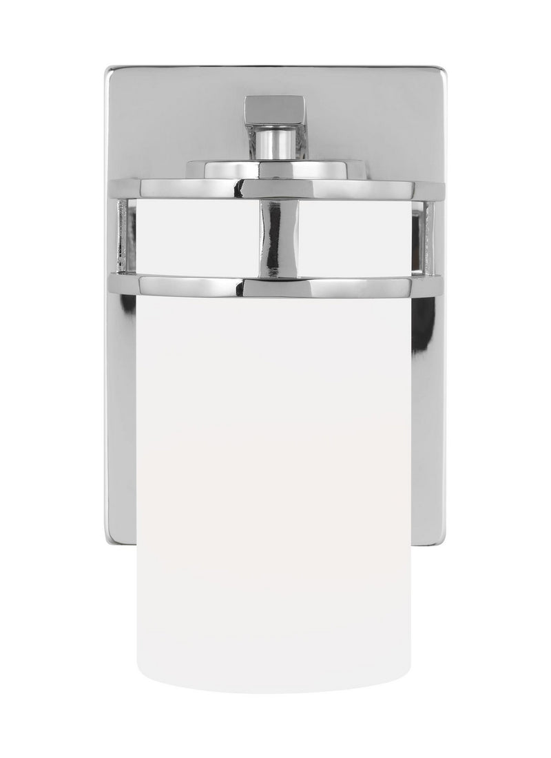 Generation Lighting 4121601EN3-05 One Light Wall / Bath Sconce, Chrome