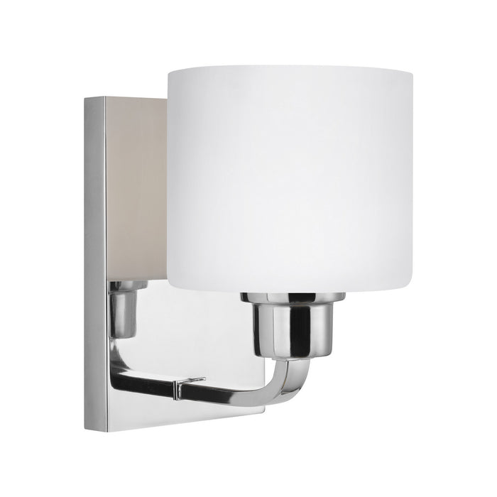 Generation Lighting 4128801-05 One Light Wall / Bath Sconce, Chrome
